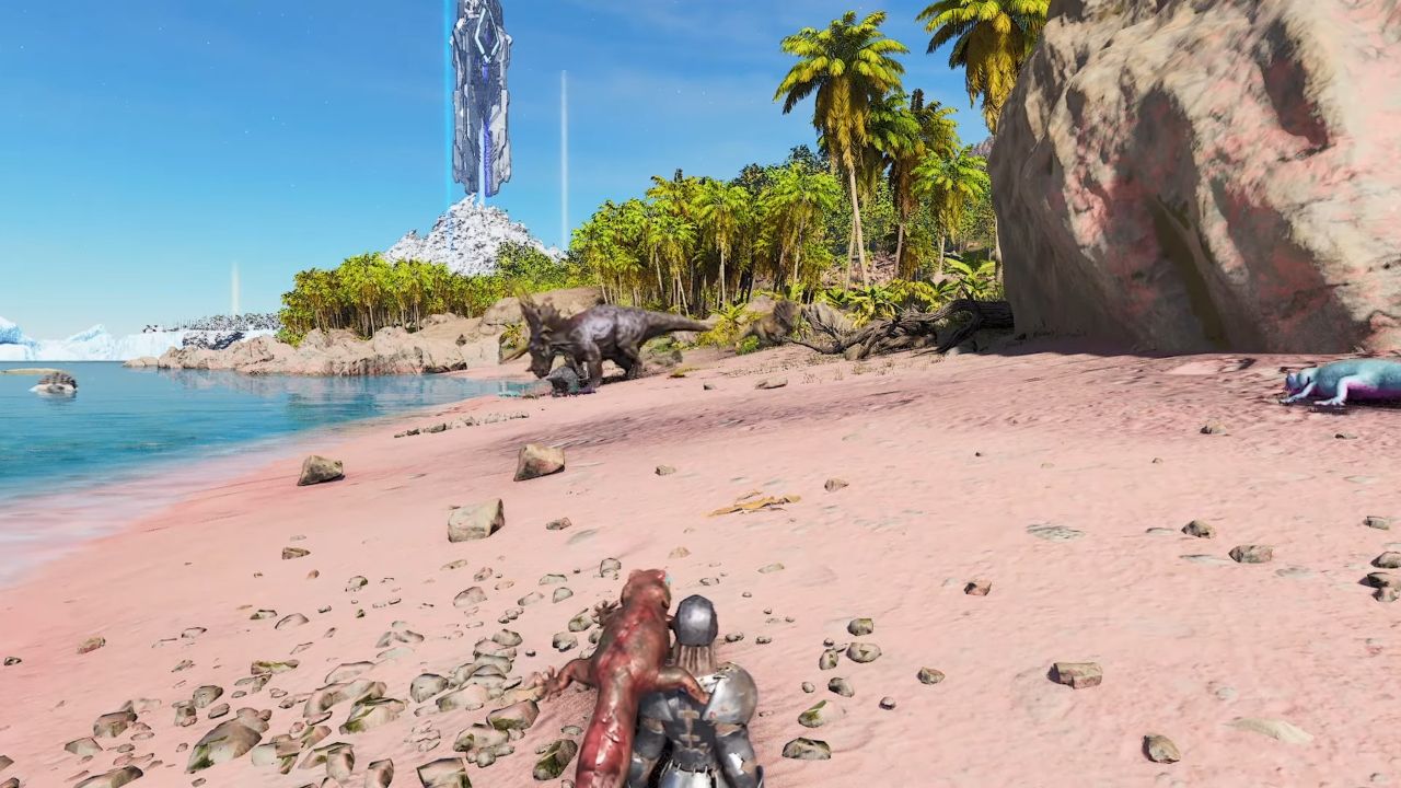 ARK: Survival Ascended, PC, Gameplay, Magna Gecko - Spawn, Tame & Abilities, Screenshot, NoobFeed